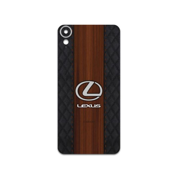 برچسب پوششی ماهوت مدل Lexus مناسب برای گوشی موبایل اچ تی سی Desire 10 Lifestyle MAHOOT  Lexus Cover Sticker for HTC Desire 10 Lifestyle